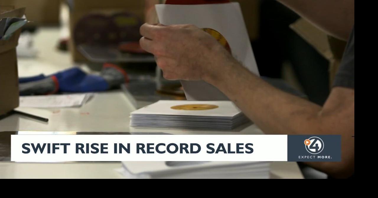 Swift rise in record sales | Video | kxly.com