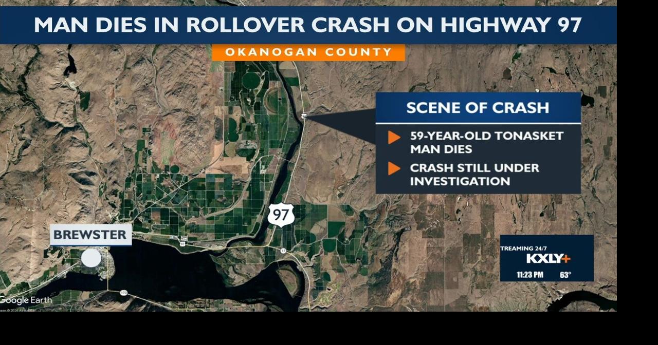 Man dies in rollover crash on highway 97