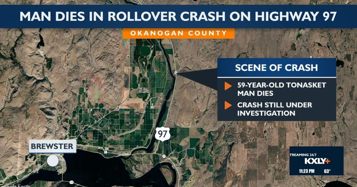 Man dies in rollover crash on highway 97