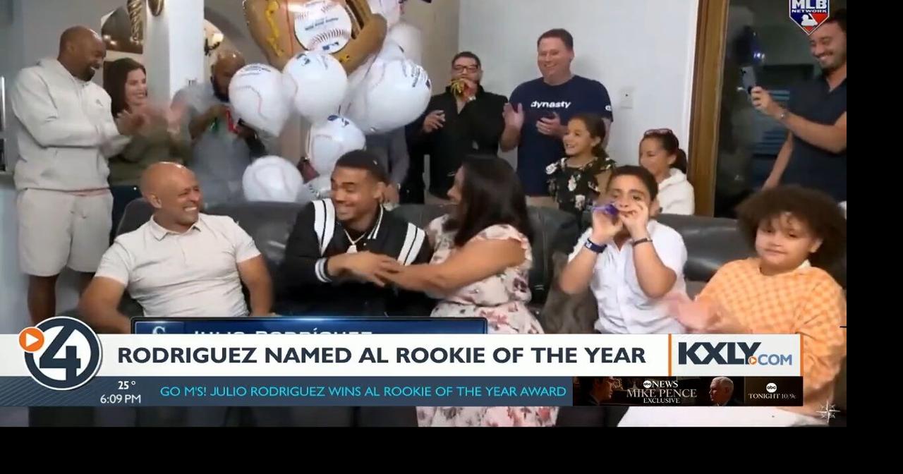 Seattle Mariners' Julio Rodríguez is a finalist for the AL Rookie of the  Year award
