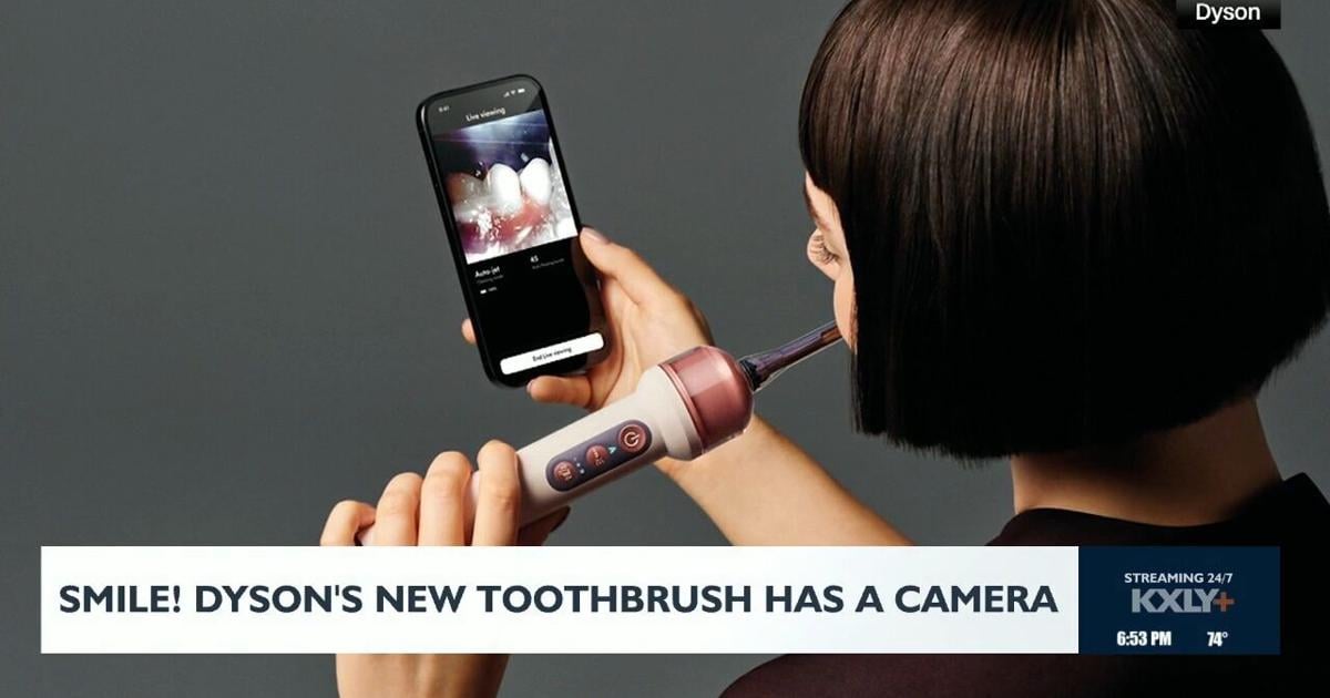 Smile! Dyson's new toothbrush has a camera
