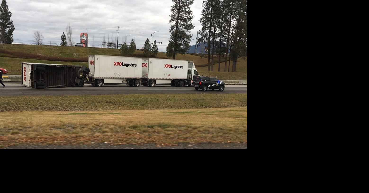 Crash blocking lanes of I-90 near Northwest Blvd | Local News | kxly.com