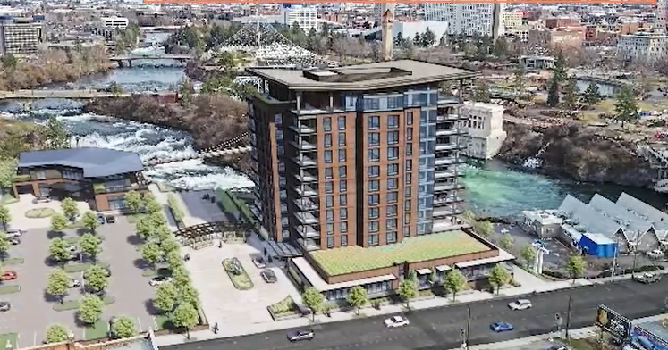 12-story condominium building to begin construction in Downtown Spokane - Vimarsana News