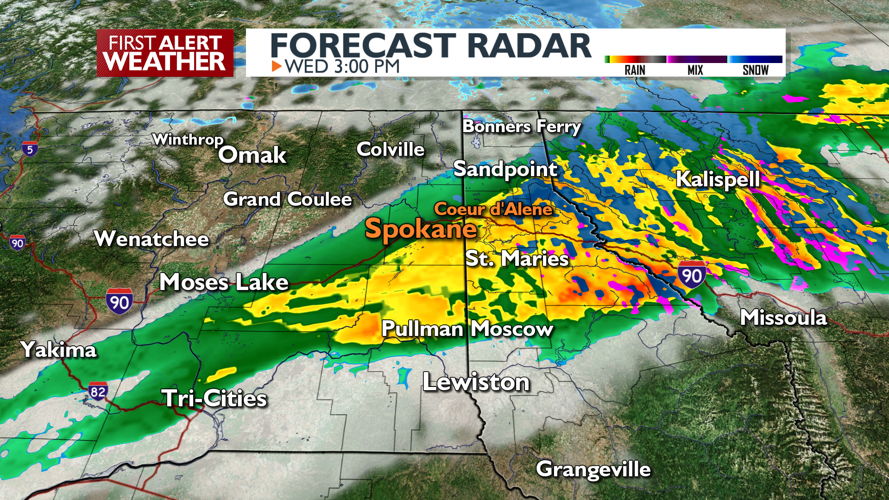 Fog and rain the drier and warming into the weekend - Mark | Weather ...
