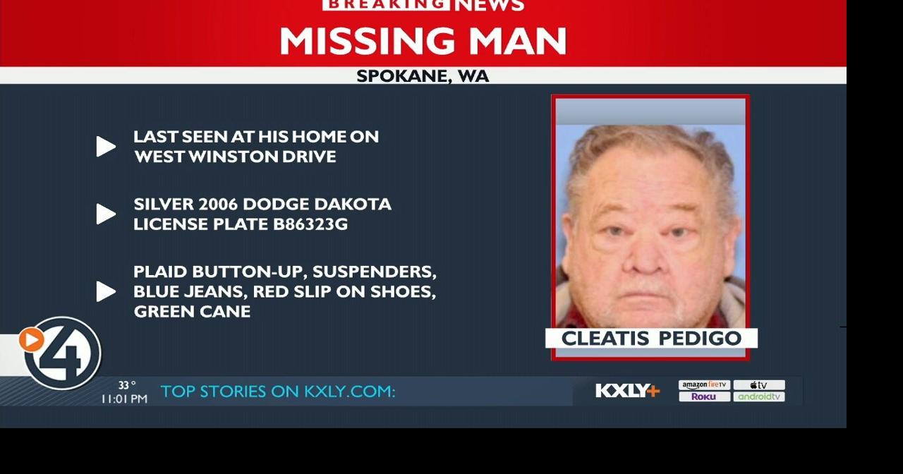 82 Year Old Man Missing Out Of Northwest Spokane Local News 0903