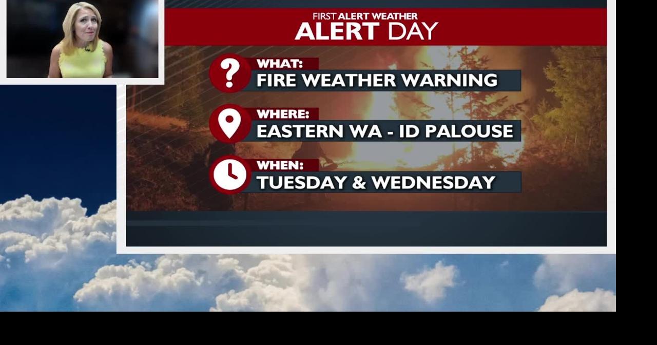⚠️Weather Alert Tuesday: hot, dry and breezy weather create critical ...