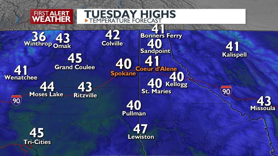 ️Rain will turn to snow late Monday for a slick Tuesday morning commute ...