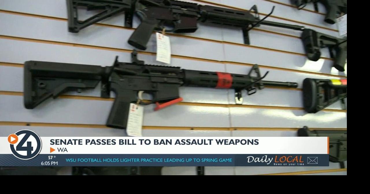 WA House Bill 1240 on assault weapon ban passes Senate, heads back to