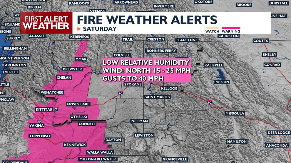 🔥Warm, dry and breezy: critical fire weather conditions for Saturday - Kris
