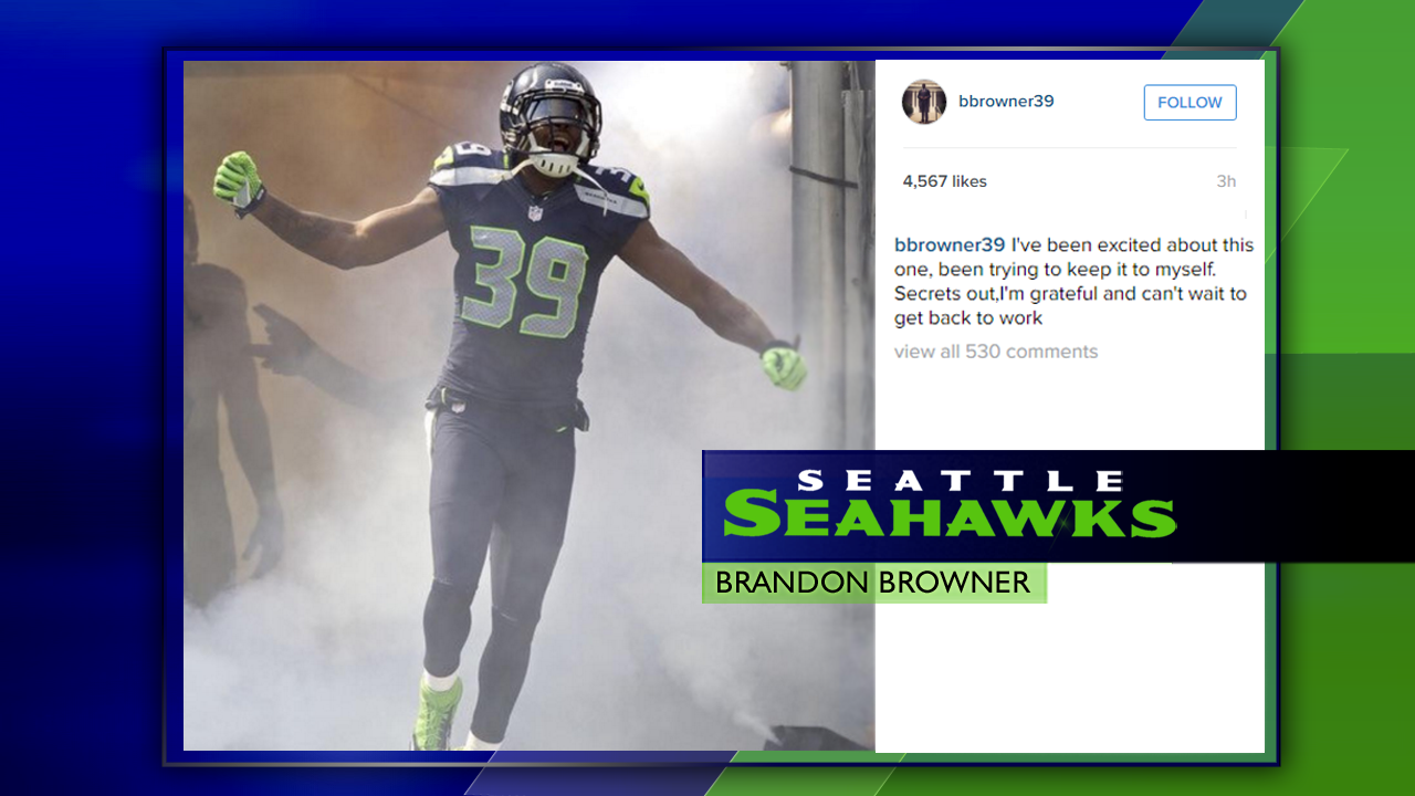 Seahawks Sign Brandon Browner