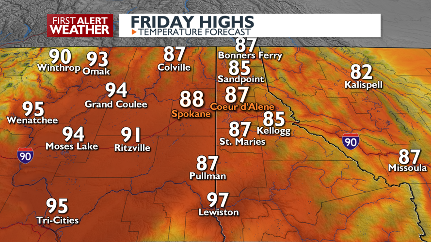 Heating up🌡️ as smoke and haze hang in our skies | Local News | kxly.com