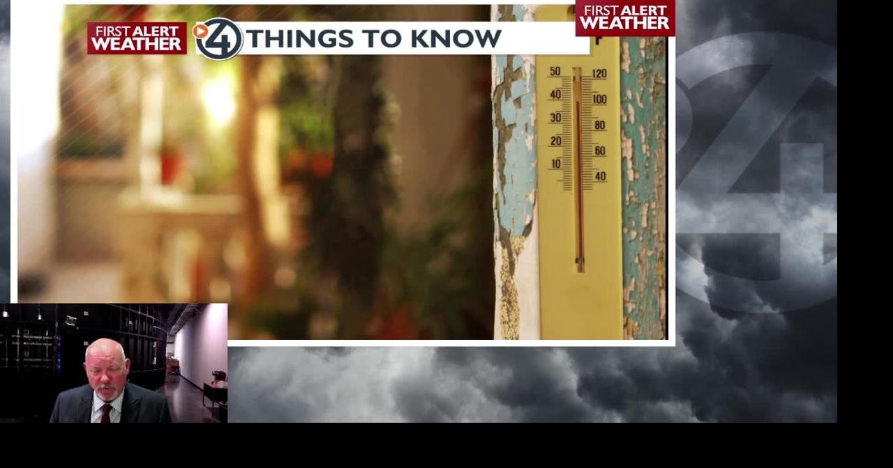 Hot and hazy to clouds, cooler and showers Saturday - Mark | Weather ...
