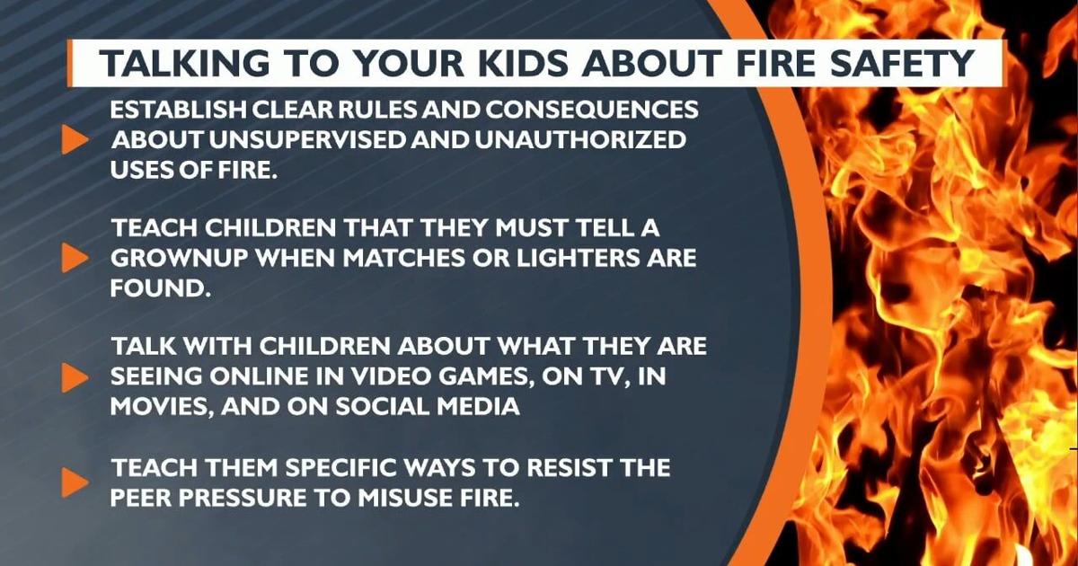 WA state fire marshal gives tips to protect children from firesetting ...