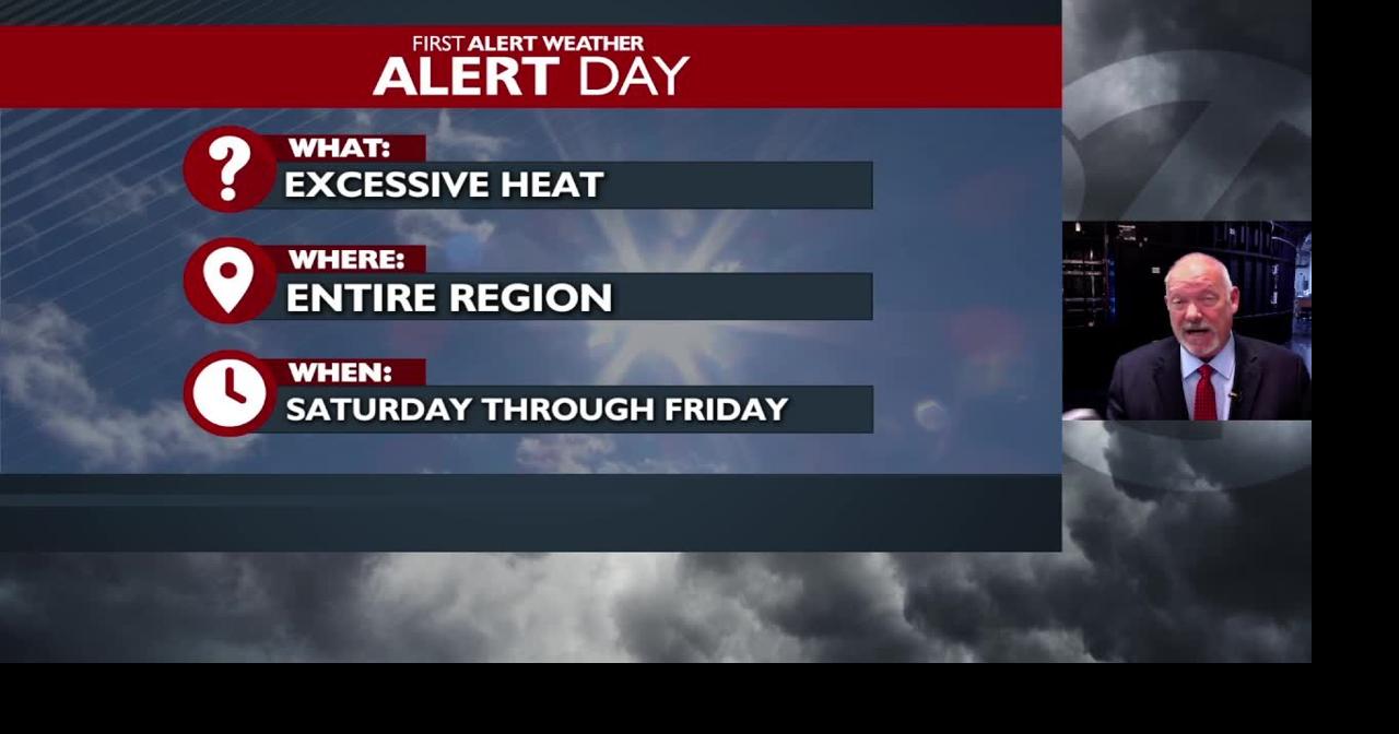 Dangerous heat moves in for next week with an Excessive Heat Warning ...