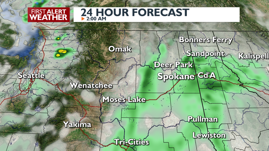 Rain Friday night will lead into a nice weekend for those graduating ...