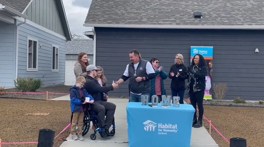Two families ready to move into new homes built by Habitat for Humanity News