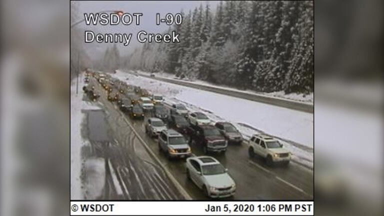 Eastbound Lanes Of Snoqualmie Pass Reopened After Several Car Spinouts Local News