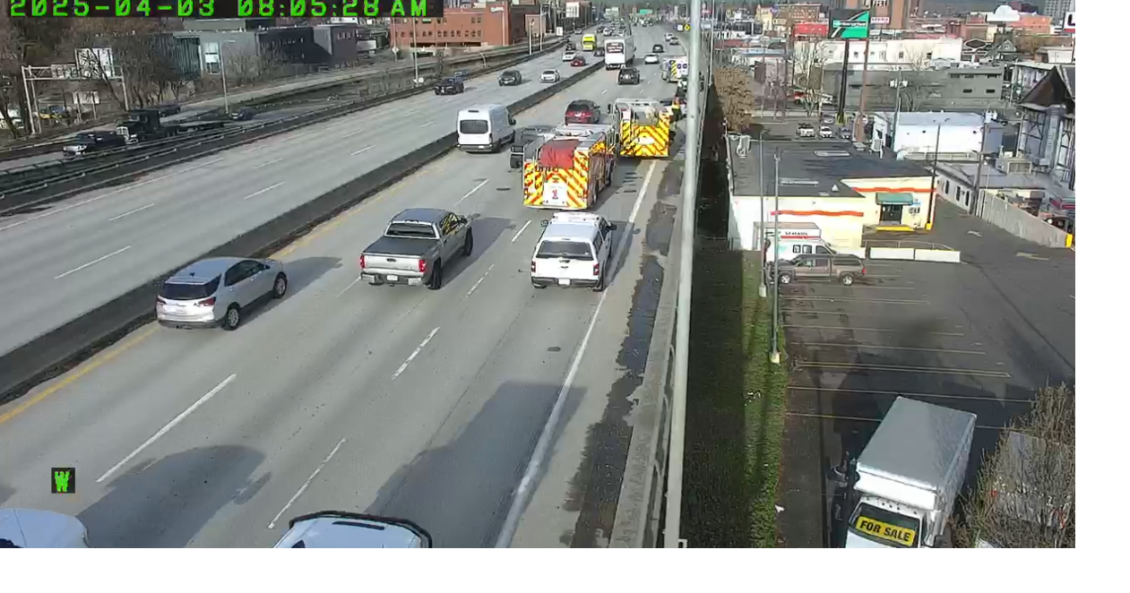 Crash cleared for westbound traffic on I-90 near Division Street exit ...