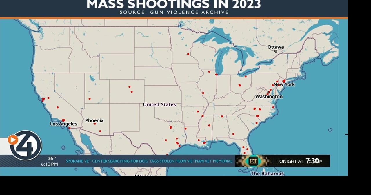 Research group shows 68 mass shootings in America so far in 2023 | News ...