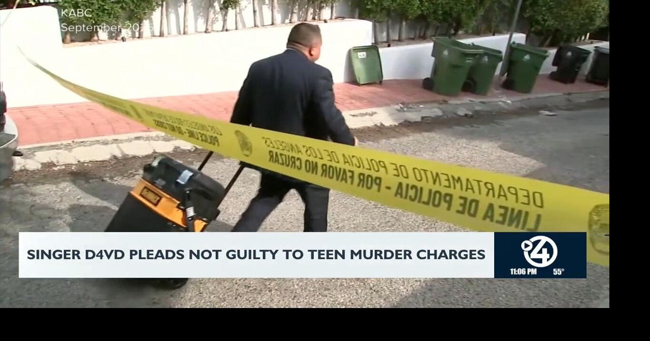 Singer d4vd pleads not guilty to teen murder charges | Video | kxly.com