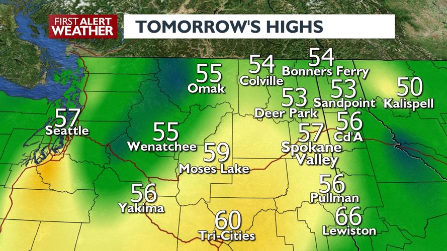The warming trend continues for our Thursday with mostly sunny skies ...