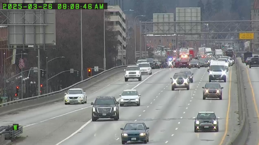 Crash cleared on I-90 eastbound near Division Street exit | News | kxly.com