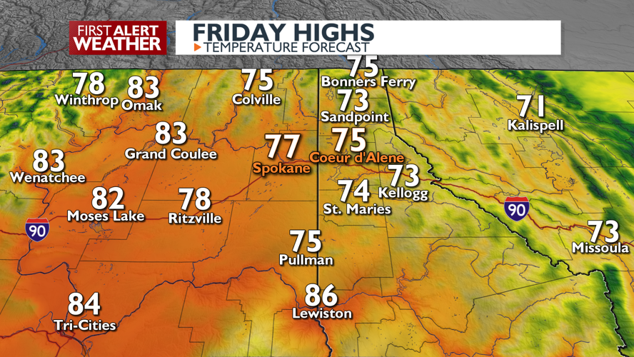 Sun then clouds later today, clouds and warmer to start Hoopfest - Mark ...