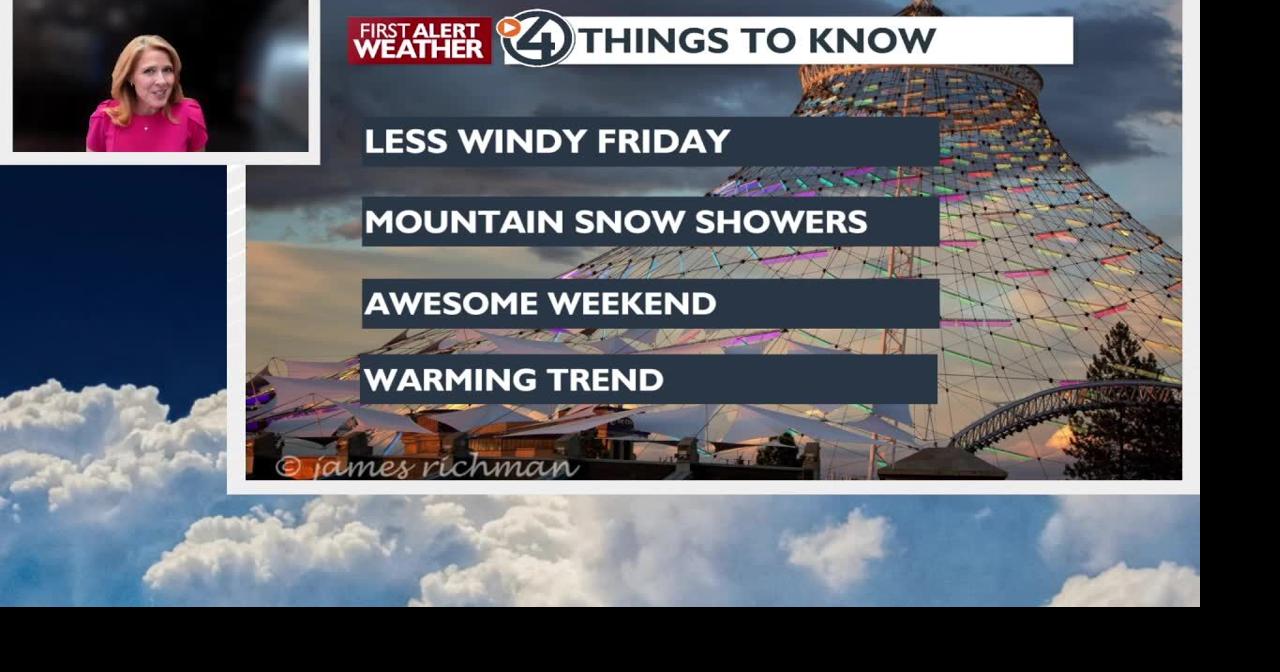 🌤️Dry, breezy and spring-like for Friday as we get closer to a gorgeous ...