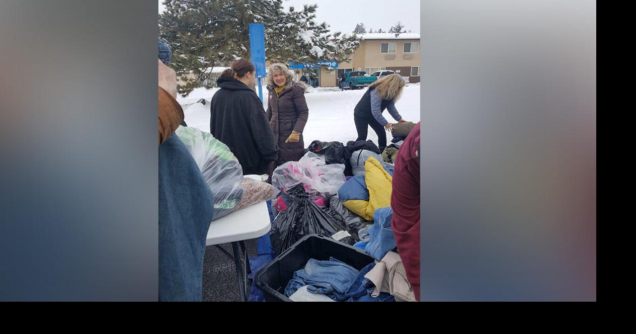 Groups drop off coats, other supplies for homeless ahead of cold week