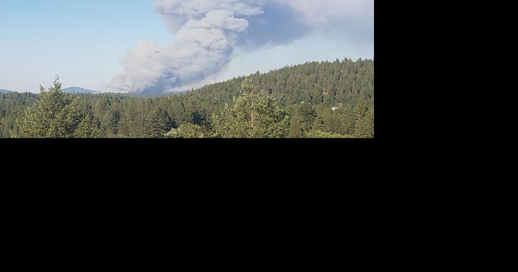 PHOTO GALLERY: Oregon Road Fire in Elk, Washington | Top Stories | kxly.com