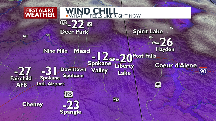 WEATHER ALERT DAY: Dangerous wind chill temperatures – Mark | Local ...