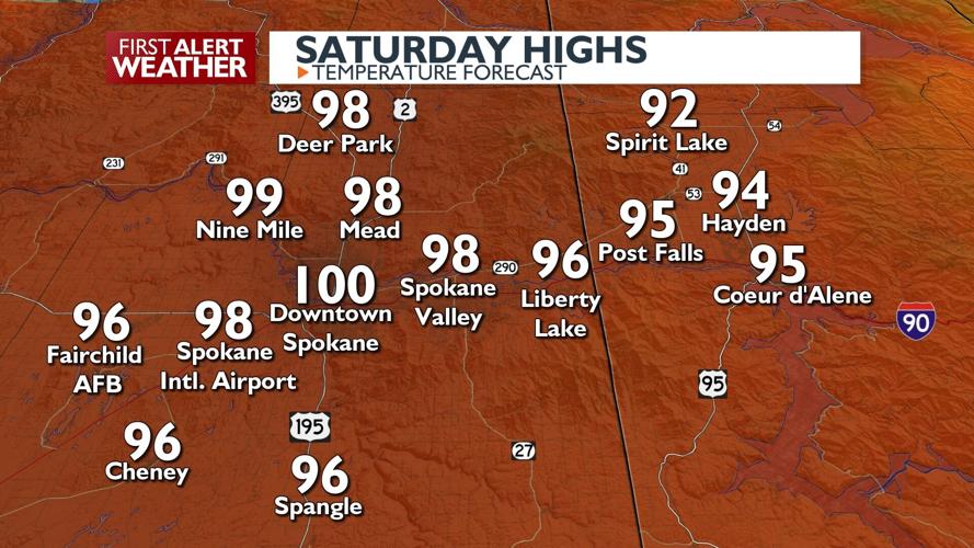 ⚠️Heat Advisory - Temperatures in the 90s for a sunny, summery weekend ...