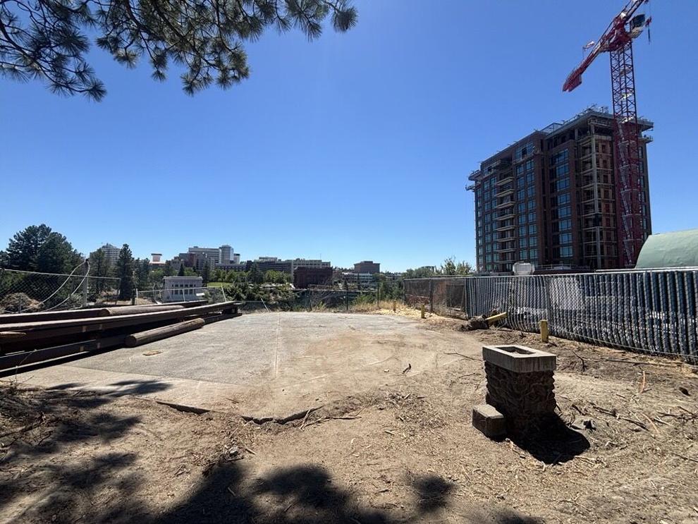 Old entrance shelter from Expo 74 removed, will have new life in Spokane dog park