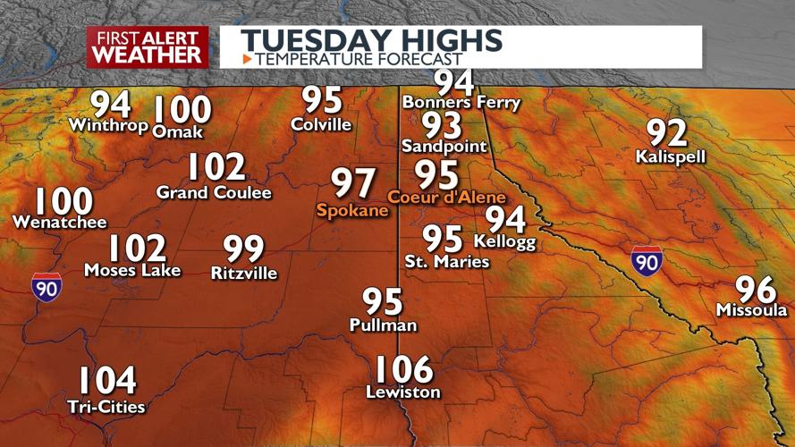 ⚠️Weather Alert Tuesday: hot, dry and breezy weather create critical ...