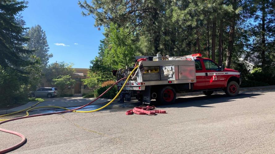 Spokane firefighters respond to fire in southern Spokane | Local News ...