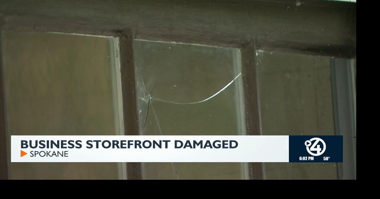 Business storefront damaged | Video | kxly.com