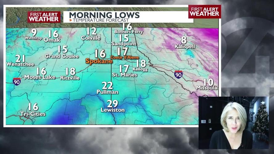 A cold and icy start to Tuesday – Kris | Forecast | kxly.com