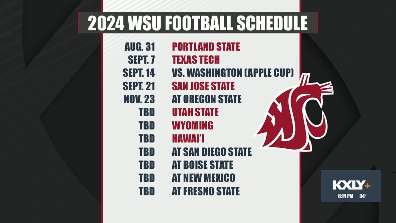 Wsu Spring 2024 Schedule Date - Leesa Brittni