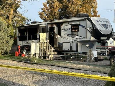 Two dead in RV fire near Colbert | News | kxly.com