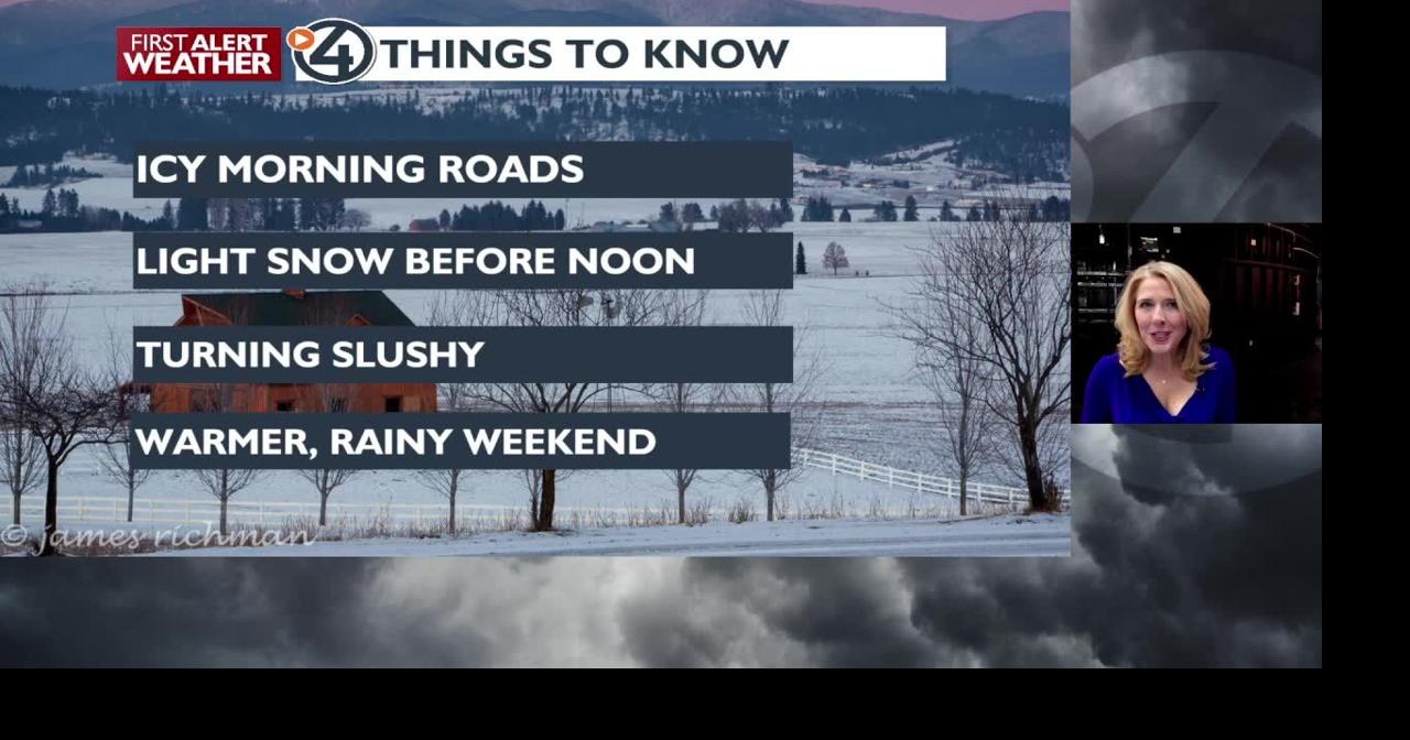 ️Ice and snow Wednesday morning turning to a slushy mess in the ...