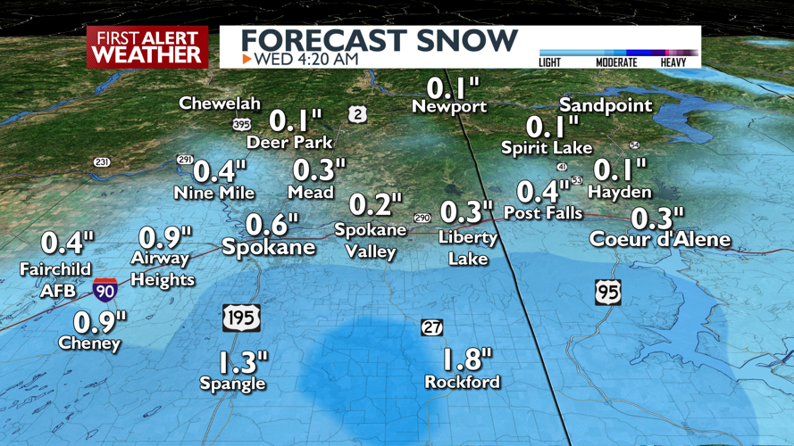 Morning light snow to clouds and cool - Mark | Weather | kxly.com