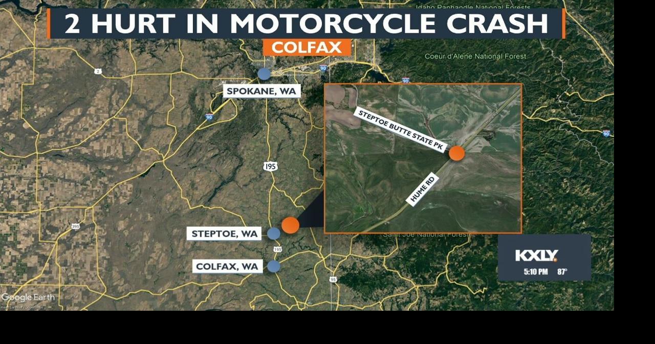 Two motorcyclists injured in crash near Steptoe Butte State Park | News ...