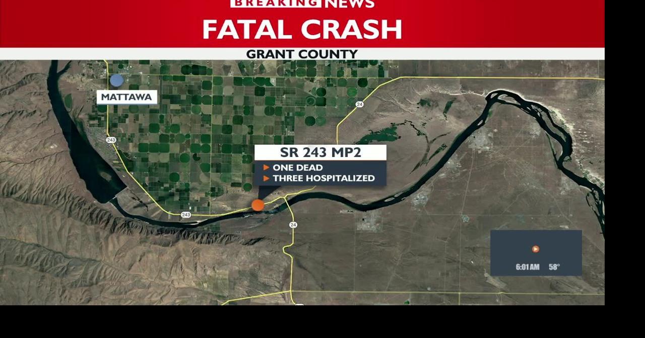 One person killed, three injured in crash on SR 243 | News | kxly.com