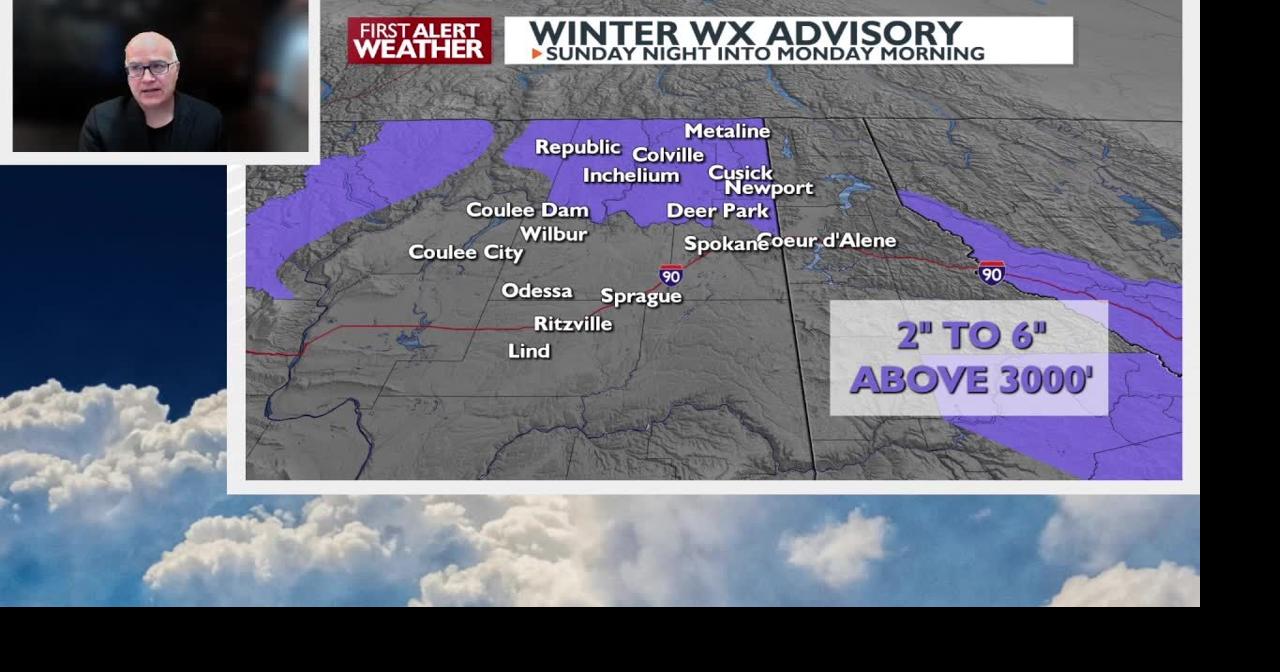 Spokane faces a cold and rainy Sunday, followed by probable mountain ...