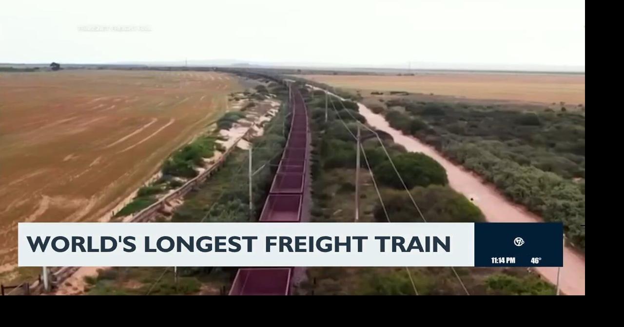 World's longest freight train | Video | kxly.com