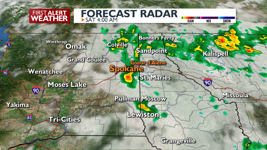 Mostly sunny today, clouds and showers Saturday - Mark | Weather | kxly.com
