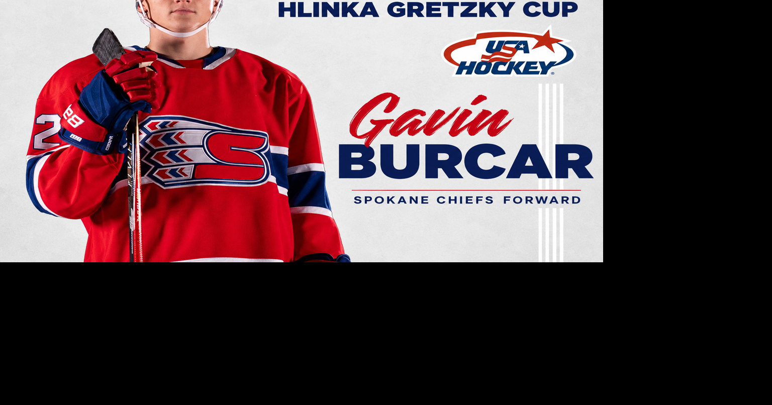 Chiefs’ Gavin Burcar earns spot on Team USA for Hlinka Gretzky Cup