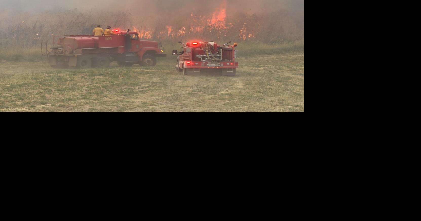 Malden Wildfire Contained: Evacuation Lifted, Residents Return Home