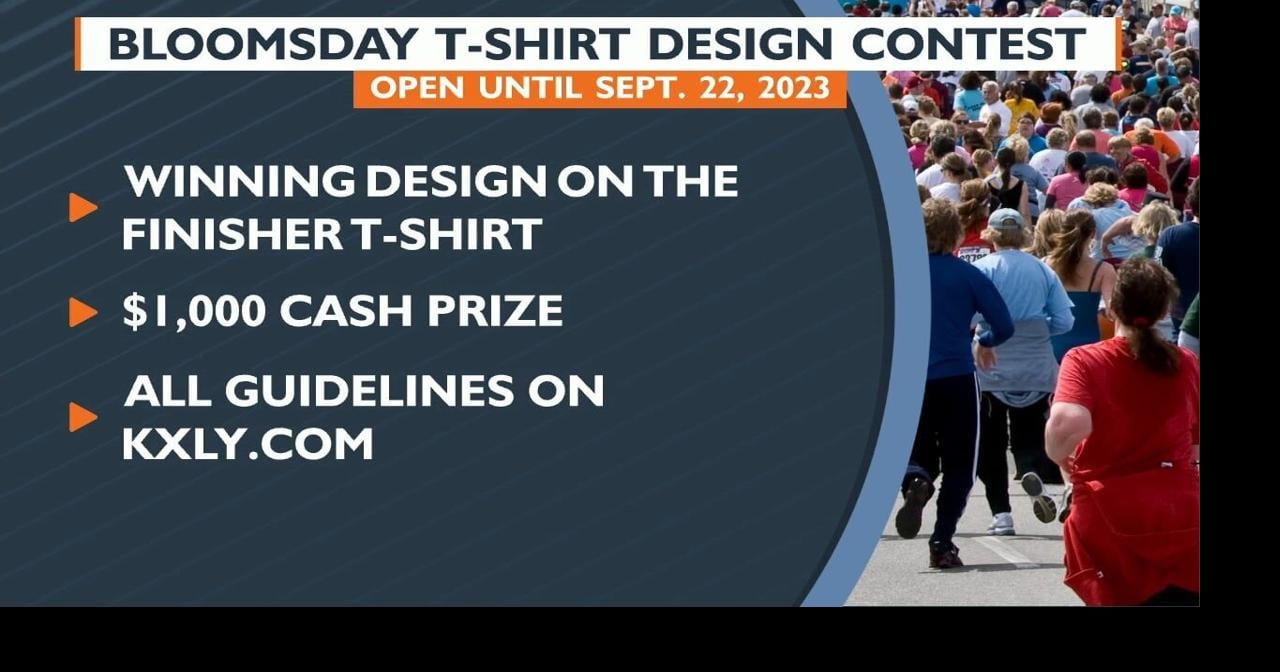TShirt design contest for Bloomsday 2024 now open Video