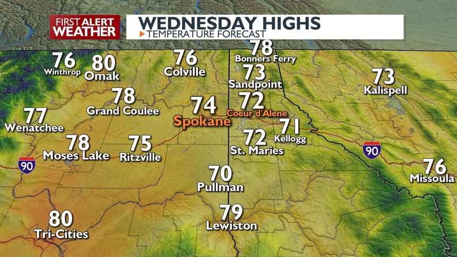 Open the windows for a cool night of sleep! Tuesday night lows in the ...